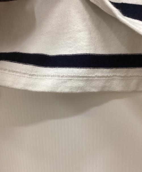 DEUXIEME CLASSE（ドゥーズィエム クラス）DEUXIEME CLASSE (ドゥーズィエム クラス) ワイドボーダーT ホワイト×ブラック サイズ:記載なしの古着・服飾アイテム