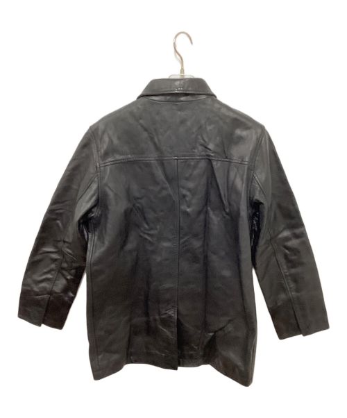 OLD GAP（オールドギャップ）OLD GAP (オールドギャップ) オールドレザーカーコート ブラック サイズ:Sの古着・服飾アイテム