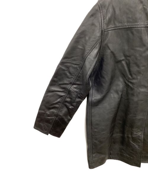 OLD GAP（オールドギャップ）OLD GAP (オールドギャップ) オールドレザーカーコート ブラック サイズ:Sの古着・服飾アイテム