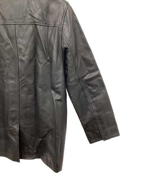 OLD GAP（オールドギャップ）OLD GAP (オールドギャップ) オールドレザーカーコート ブラック サイズ:Sの古着・服飾アイテム
