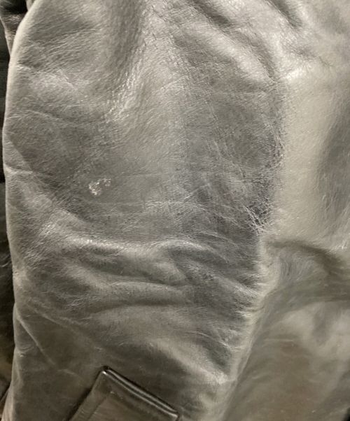 OLD GAP（オールドギャップ）OLD GAP (オールドギャップ) オールドレザーカーコート ブラック サイズ:Sの古着・服飾アイテム