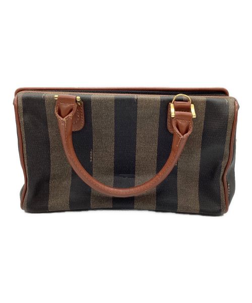 FENDI（フェンディ）FENDI (フェンディ) ヴィンテージ2WAYバッグ カーキ×ブラックの古着・服飾アイテム