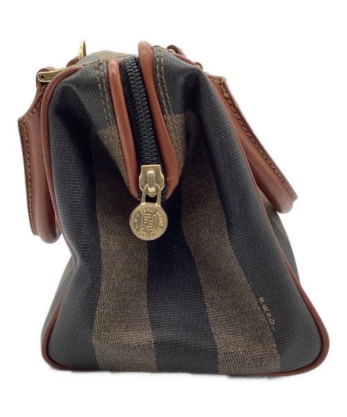 FENDI（フェンディ）FENDI (フェンディ) ヴィンテージ2WAYバッグ カーキ×ブラックの古着・服飾アイテム
