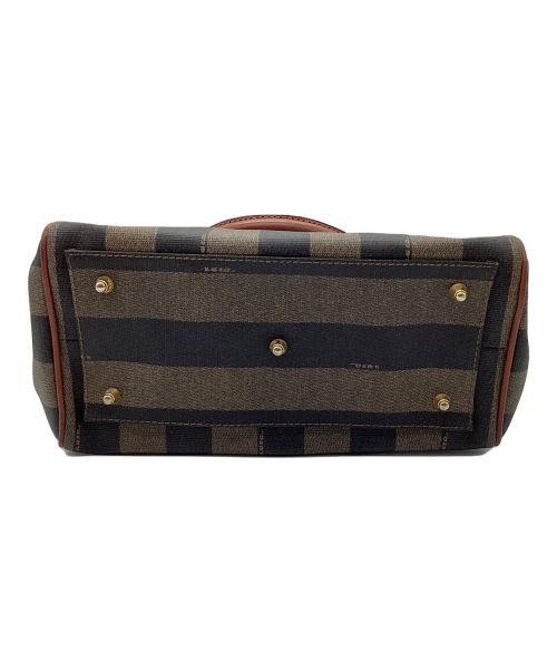 FENDI（フェンディ）FENDI (フェンディ) ヴィンテージ2WAYバッグ カーキ×ブラックの古着・服飾アイテム