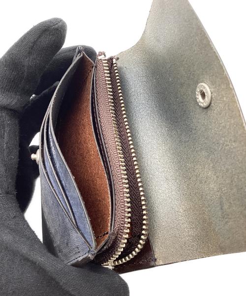 SLOW&CO（スロウアンドコー）SLOW&CO (スロウアンドコー) コンパクトウォレット ネイビーの古着・服飾アイテム