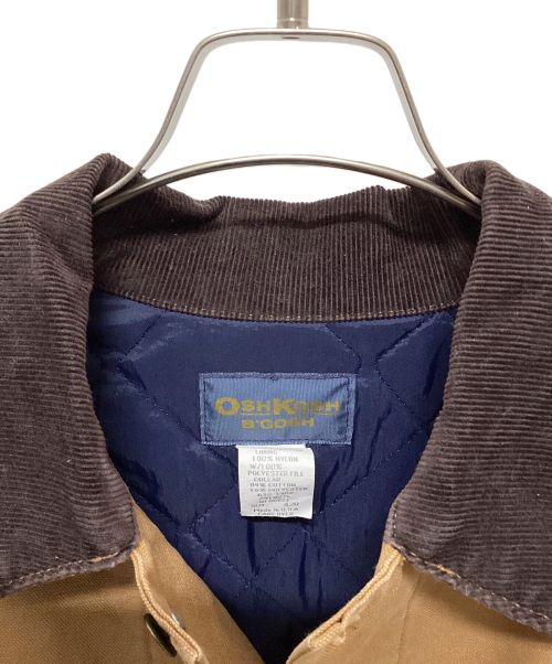 OSH KOSH B'gosh（オシュコシュ ビゴッシュ）OSH KOSH B'gosh (オシュコシュ ビゴッシュ) 90sダックカバーオール ベージュ サイズ:XLの古着・服飾アイテム