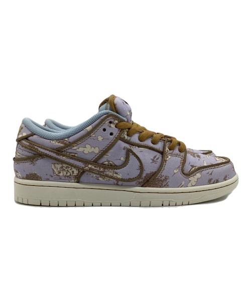 NIKE SB（ナイキエスビー）NIKE SB (ナイキエスビー) DUNK LOW PREMIUM　 ラベンダー サイズ:27ｃｍ 未使用品の古着・服飾アイテム