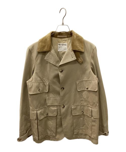 WASTE TWICE &CO（ウエスト トゥワイス）WASTE TWICE &CO (ウエスト トゥワイス) ハンティングジャケット ベージュ サイズ:38の古着・服飾アイテム