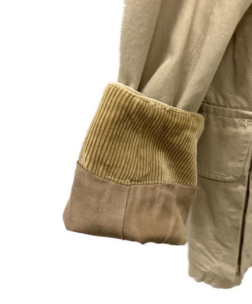 WASTE TWICE &CO（ウエスト トゥワイス）WASTE TWICE &CO (ウエスト トゥワイス) ハンティングジャケット ベージュ サイズ:38の古着・服飾アイテム