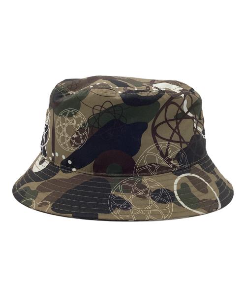 A BATHING APE（ア ベイシング エイプ）A BATHING APE (ア ベイシング エイプ) FUTURA (フューチュラ) Futura × BAPE 1st camo green hat カーキ サイズ:Lの古着・服飾アイテム