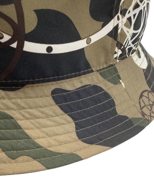 A BATHING APE（ア ベイシング エイプ）A BATHING APE (ア ベイシング エイプ) FUTURA (フューチュラ) Futura × BAPE 1st camo green hat カーキ サイズ:Lの古着・服飾アイテム