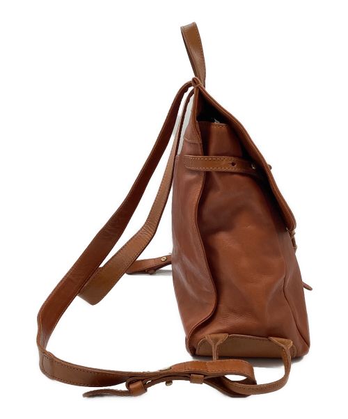 genten（ゲンテン）genten (ゲンテン) Avila nuova レザーリュック ライトブラウンの古着・服飾アイテム
