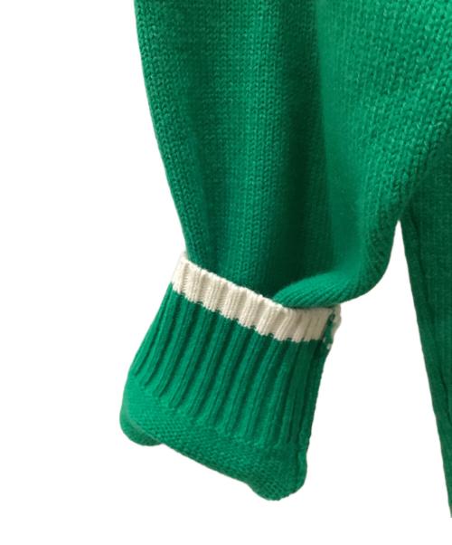 DIESEL（ディーゼル）DIESEL (ディーゼル) K-LOGOXNEW KNIT グリーン サイズ:表記無しの古着・服飾アイテム