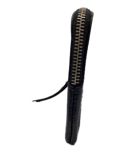 CALEE（キャリー）CALEE (キャリー) PLANE LEATHER WALLET POUCH ブラックの古着・服飾アイテム