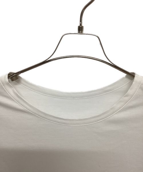 Y's（ワイズ）Y's (ワイズ) 袖切替カットソー ホワイト×ブラック サイズ:2の古着・服飾アイテム