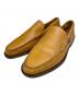 PARABOOT（パラブーツ）の古着「ヴァンプシューズ」｜ブラウン