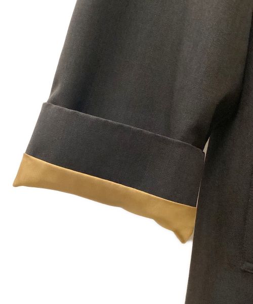 BURBERRY LONDON（バーバリーロンドン）BURBERRY LONDON (バーバリーロンドン) 羊毛ステンカラーコート ブラウン サイズ:90-165-4の古着・服飾アイテム