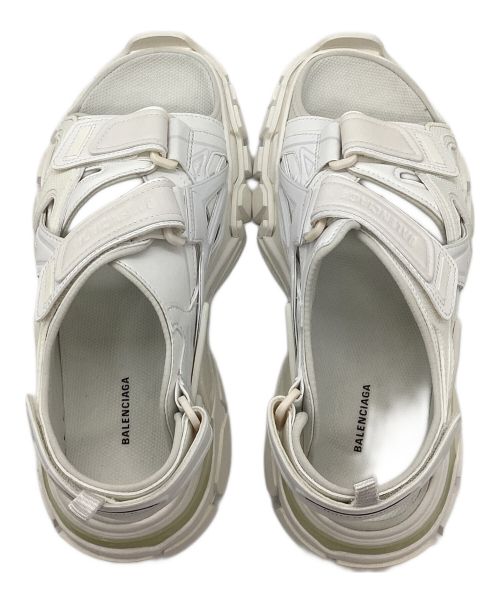 BALENCIAGA（バレンシアガ）BALENCIAGA (バレンシアガ) Track Sandal Triple White ホワイト サイズ:40の古着・服飾アイテム