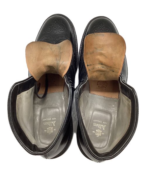 Alden（オールデン）Alden (オールデン) WINGTIP BLACK CORDOVAN BOOT ブラック サイズ:10 1/2の古着・服飾アイテム