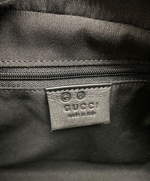 GUCCI（グッチ）GUCCI (グッチ) セカンドバッグ ブラックの古着・服飾アイテム