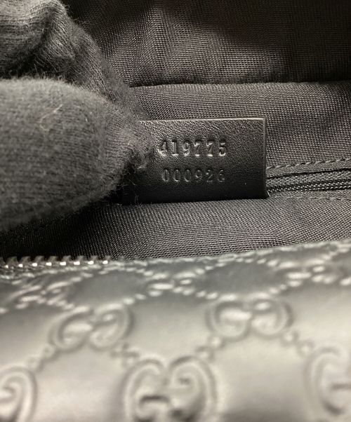 GUCCI（グッチ）GUCCI (グッチ) セカンドバッグ ブラックの古着・服飾アイテム