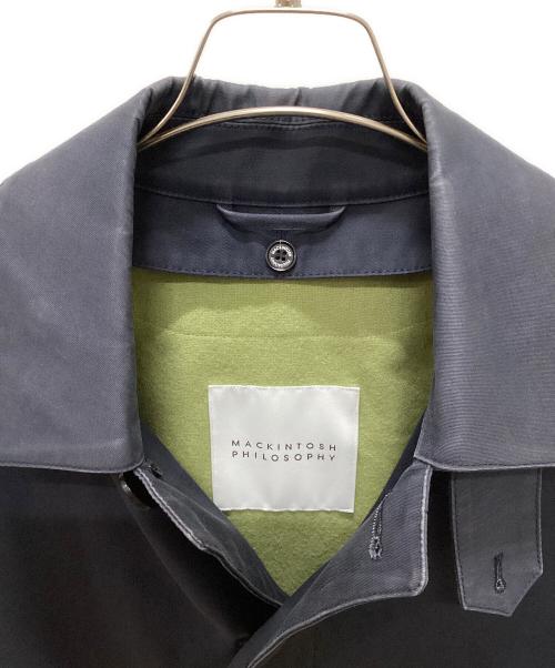 MACKINTOSH PHILOSOPHY（マッキントッシュ フィロソフィー）MACKINTOSH PHILOSOPHY (マッキントッシュ フィロソフィー) 比翼コート ネイビー サイズ:38の古着・服飾アイテム