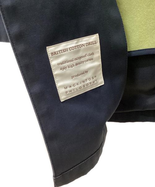 MACKINTOSH PHILOSOPHY（マッキントッシュ フィロソフィー）MACKINTOSH PHILOSOPHY (マッキントッシュ フィロソフィー) 比翼コート ネイビー サイズ:38の古着・服飾アイテム