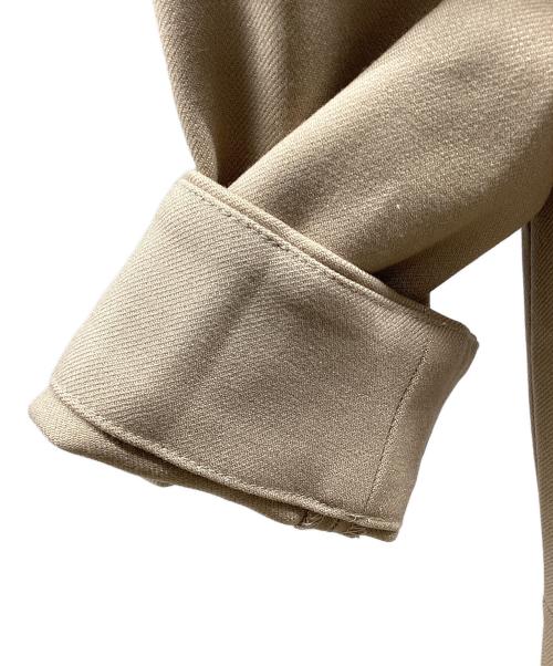 HER LIP TO（ハーリップトゥ）HER LIP TO (ハーリップトゥ) レースモチーフツイルロングドレス ベージュ サイズ:Sの古着・服飾アイテム