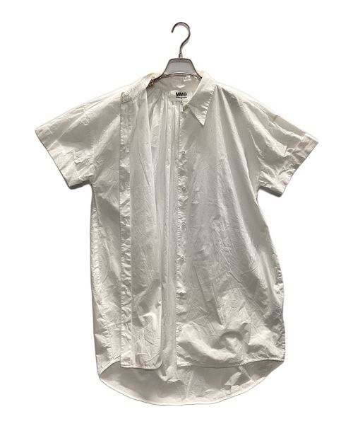MM6 Maison Margiela（エムエムシックスメゾンマルジェラ）MM6 Maison Margiela (エムエムシックス メゾンマルジェラ) オーバーサイズシャツ ホワイト サイズ:40の古着・服飾アイテム