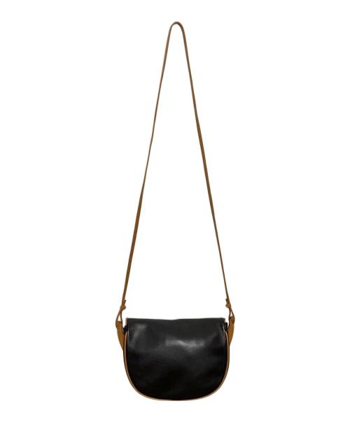 CELINE（セリーヌ）CELINE (セリーヌ) OLDショルダーバッグ ブラック×ブラウンの古着・服飾アイテム