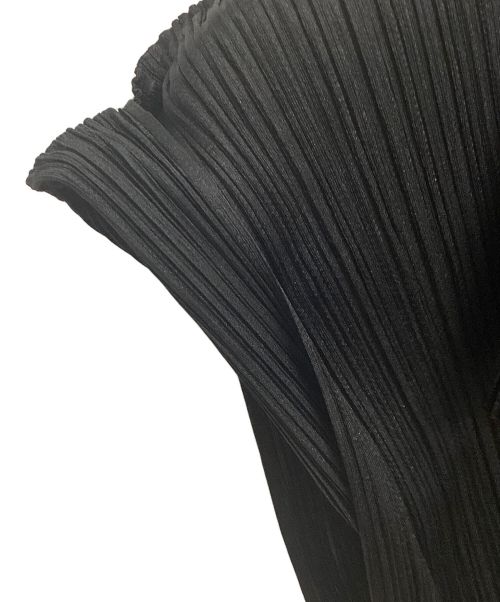 PLEATS PLEASE（プリーツプリーズ）PLEATS PLEASE (プリーツプリーズ) 90AWプリーツノースリーブブラウス ブラック サイズ:4の古着・服飾アイテム