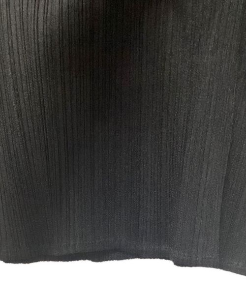 PLEATS PLEASE（プリーツプリーズ）PLEATS PLEASE (プリーツプリーズ) 90AWプリーツノースリーブブラウス ブラック サイズ:4の古着・服飾アイテム