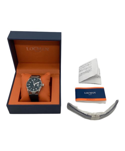 LOCMAN（ロックマン）LOCMAN (ロックマン) 裏スケリストウォッチ ネイビー 未使用品の古着・服飾アイテム