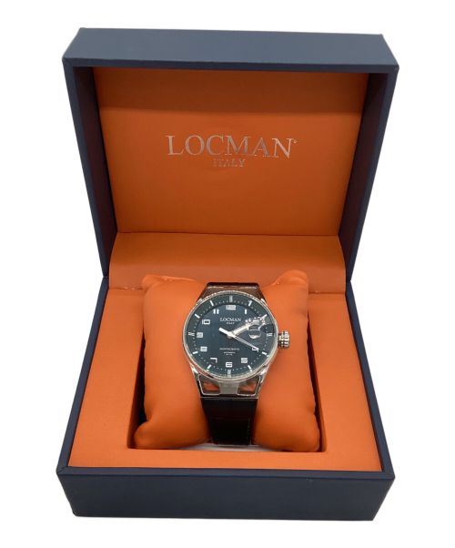 LOCMAN（ロックマン）LOCMAN (ロックマン) 裏スケリストウォッチ ネイビー 未使用品の古着・服飾アイテム