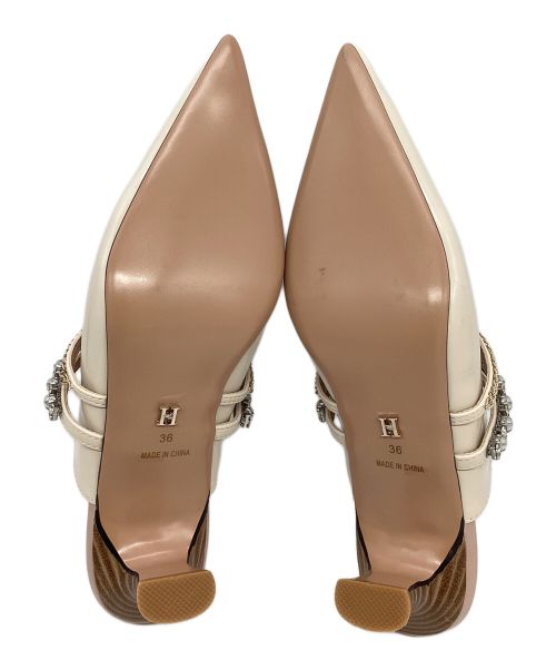 HER LIP TO（ハーリップトゥ）HER LIP TO (ハーリップトゥ) A New Day Mules ピンク サイズ:36の古着・服飾アイテム