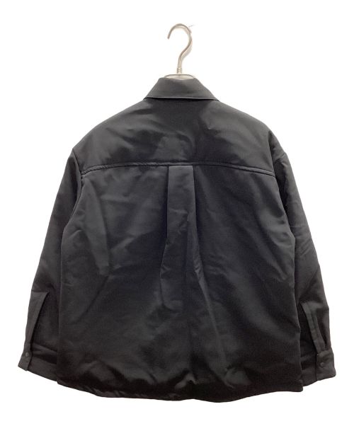 KAPOK KNOT（カポック ノット）KAPOK KNOT (カポック ノット) カポックダウンシャツブルゾン ブラック サイズ:Sの古着・服飾アイテム