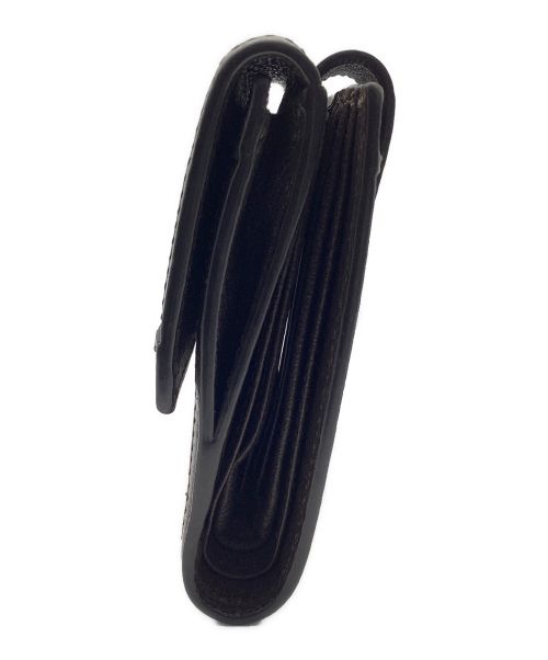 GUCCI（グッチ）GUCCI (グッチ) フレンチフラップウォレット ブラウン×グリーンの古着・服飾アイテム