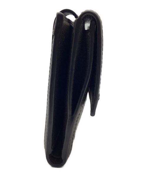 GUCCI（グッチ）GUCCI (グッチ) フレンチフラップウォレット ブラウン×グリーンの古着・服飾アイテム