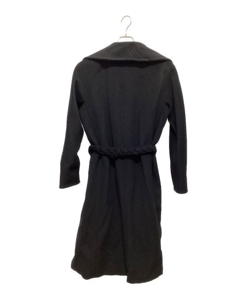 MaxMara（マックスマーラ）MaxMara (マックスマーラ) 00sオールドマニュエラコート ブラック サイズ:40の古着・服飾アイテム