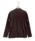 ISSEY MIYAKE PERMANENTE (イッセイミヤケ ペルマネンテ) 90sモックネックニット ブラウン サイズ:2：7000円