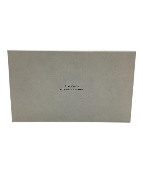 SLOW&CO（スロウアンドコー）SLOW&CO (スロウ) 長財布 グレーの古着・服飾アイテム