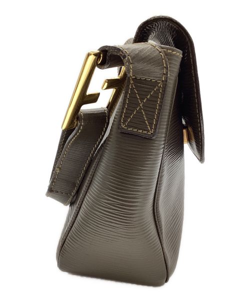 FENDI（フェンディ）FENDI (フェンディ) ヴィンテージショルダーバッグ オリーブの古着・服飾アイテム