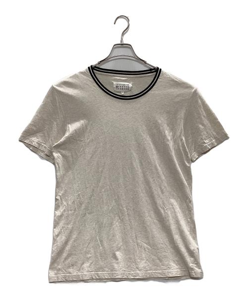 Maison Margiela（メゾンマルジェラ）Maison Margiela (メゾンマルジェラ) Tシャツ ベージュ×ブラック サイズ:Lの古着・服飾アイテム