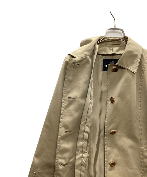 Aquascutum（アクアスキュータム）Aquascutum (アクアスキュータム) ステンカラーコート ベージュ サイズ:Ⅿの古着・服飾アイテム