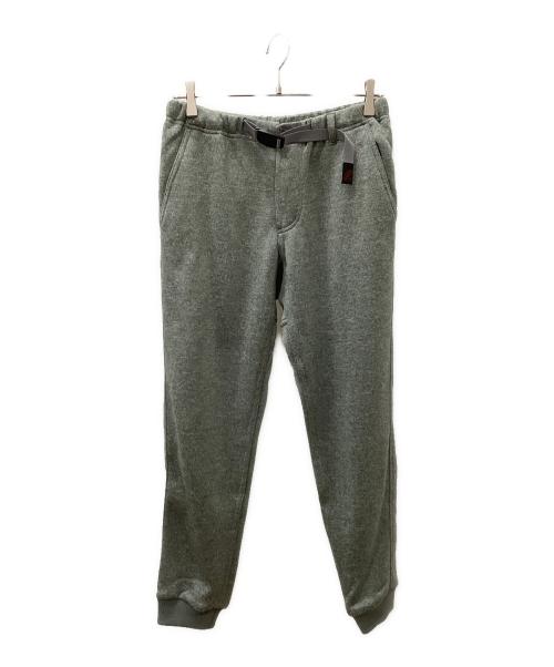 GRAMICCI（グラミチ）GRAMICCI (グラミチ) BONDING KNIT FLEECE NARROW RIB PANTS 黄緑 サイズ:Mの古着・服飾アイテム
