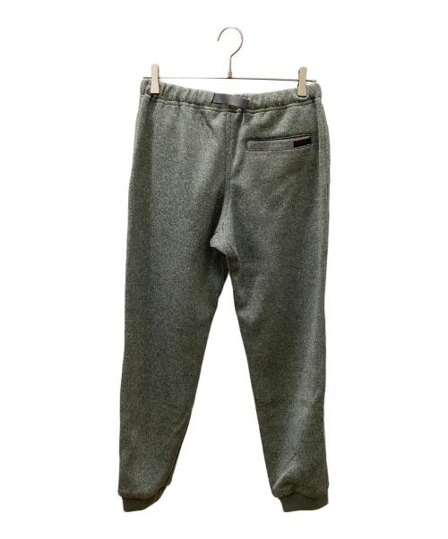 GRAMICCI（グラミチ）GRAMICCI (グラミチ) BONDING KNIT FLEECE NARROW RIB PANTS 黄緑 サイズ:Mの古着・服飾アイテム