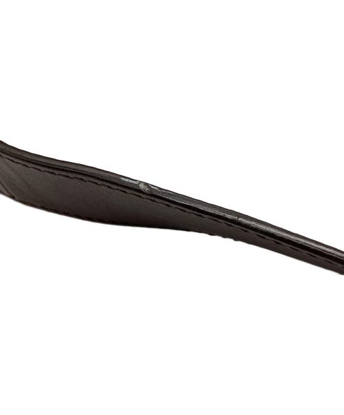 Yves Saint Laurent（イヴサンローラン）Yves Saint Laurent (イヴサンローラン) ツイードメッセンジャーバッグ ブラウンの古着・服飾アイテム