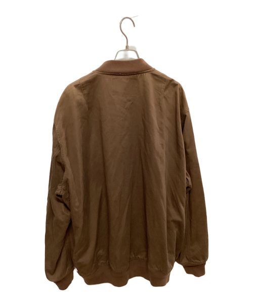 SWAGGER（スワッガー）SWAGGER (スワッガー) ボンバージャケット ブラウン サイズ:XLの古着・服飾アイテム