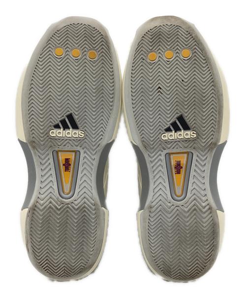 adidas（アディダス）adidas (アディダス) Crazy 1 Cream クリームホワイト/ライトスリッドグレー/アクティブパープル サイズ:29.5cmの古着・服飾アイテム