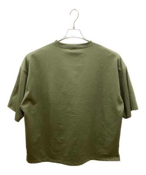 CALEE（キャリー）CALEE (キャリー) MULTI FUNCTION COMPACT FRENCE TERRY CS グリーン サイズ:Lの古着・服飾アイテム